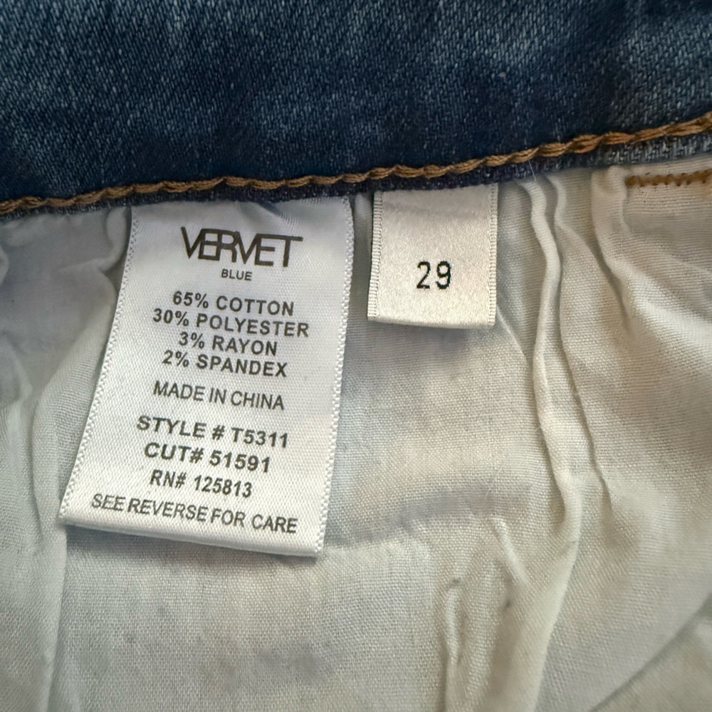 Vervet Blue by Flying Monkey Denim Jeans - Picture 2 of 6
